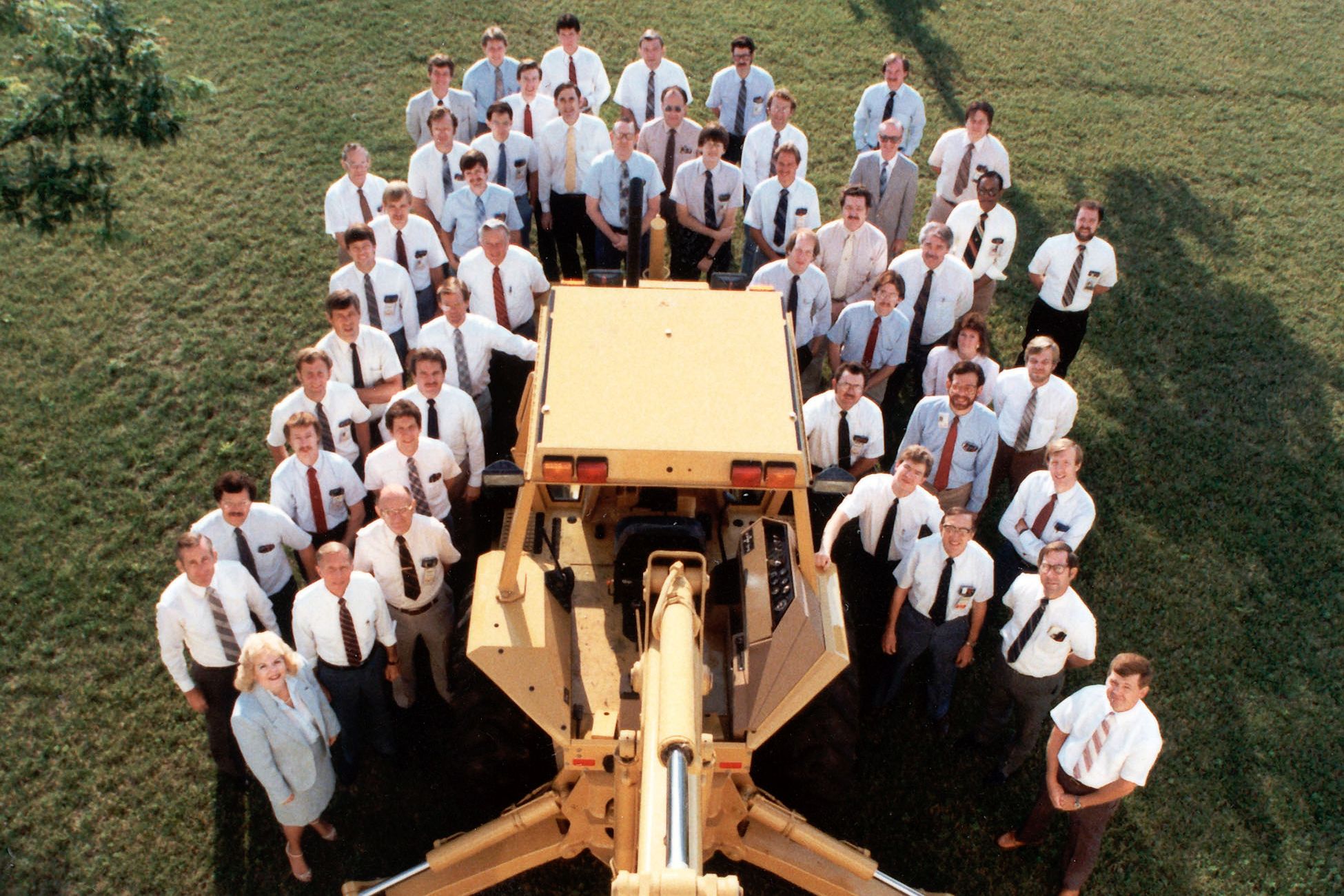 Our development team poses with the first 416.